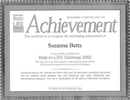 Susie EAS Certificate - Top 1%